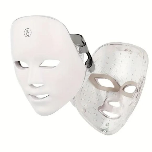 LED Face Mask 7 Colors Light Rejuvenation Facial Skin Care Mask (Rechargeable) - Picture 9 of 15
